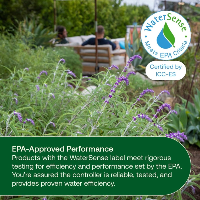 Rainbird ARC6 App-Based Indoor Smart Irrigation WiFi Timer/Controller, 6-Zone/Station, EPA WaterSense Certified, Compatible with Alexa - Image 4